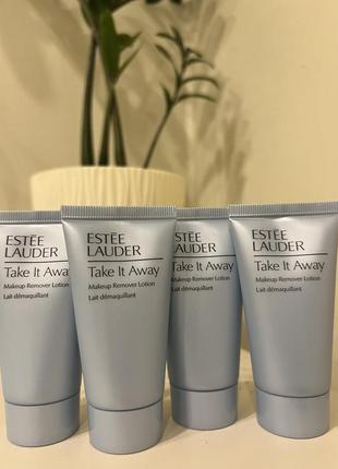 Универсальное средство для снятия стойкого макияжа estee lauder take it away makeup remover lotion,30мл