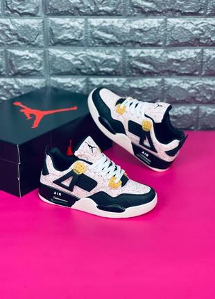 Кроссовки джордан jordan retro aura 4 женские нежно розовые осенние джордан