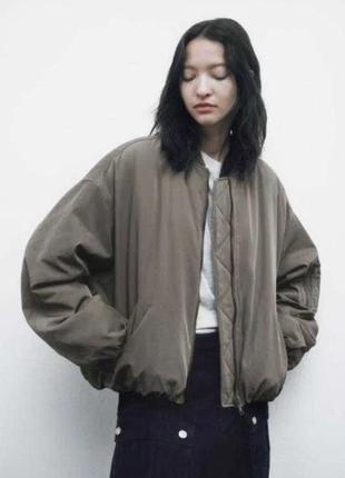Куртка бомбер zara