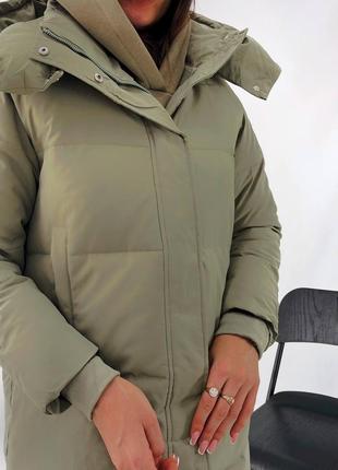Пальто женское зимнее с капюшоном разм.s-xl6 фото
