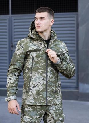 Куртка pobedov motive військова, піксель