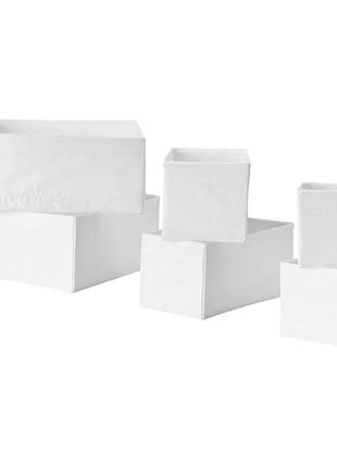 Набор коробок skubb 6 шт.  ikea 004.285.49