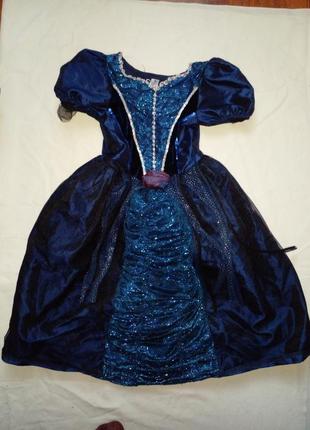 Платье на хелоуин размер 7-8 лет1 фото