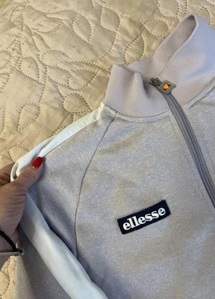 Кофта зипка укороченная классная стильная модная практичная теплая ellesse оригинал бренд6 фото