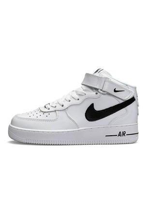 Зимние женские кроссовки nike air force 1 high на меху