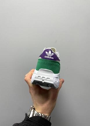 Кроссовки adidas retropy «white green’7 фото