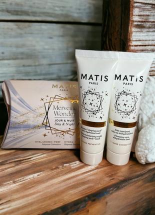 Matis набір réponse corrective hyaluronic-perf 20мл + matis reponse preventive hydramood night mask 20ml