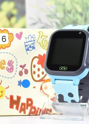 Дитячий годинник smart baby watch q16 blue