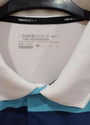 Футболка поло мужская nike golf dri-fit5 фото