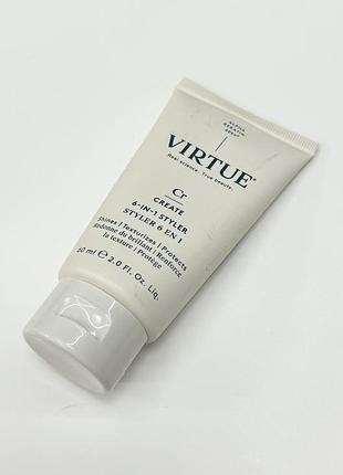 Крем термозахист для стайлінгу  virtue one for all 6-in-1 styler cream, 60 ml