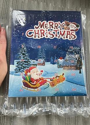 Адвент календарь для девочки рождественский адвент календарь