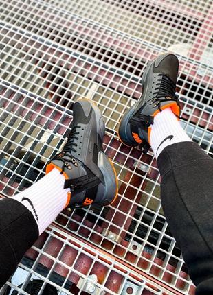 Мужские кроссовки nike huarache acronym"black/orange#найк7 фото