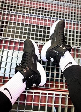 Мужские кроссовки nike huarache acronym"black/white"#найк6 фото