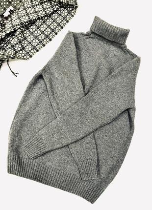 Теплый шерстяной свитер от zara5 фото