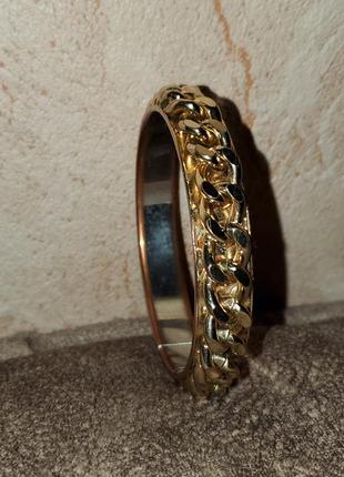 Жёсткий браслет цепь 5