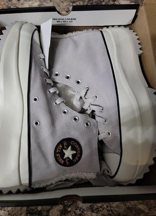 Кеды converse run star hike sherpa trim1 фото