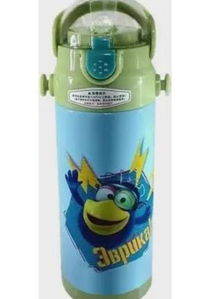 Термос-поїлка дитяча stenson mt-2088мл блакитний (blue/green)

350мл.