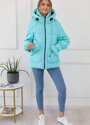 Фирменная зимняя куртка пуховик   в расцветках до - 20 мороза рр 42-56