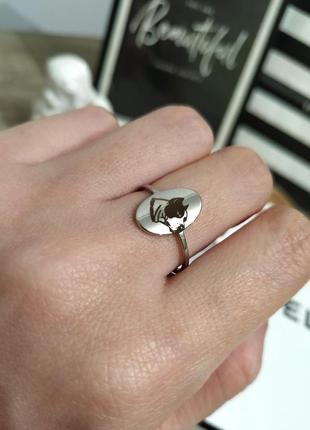 Тренд стальное кольцо со стаффом кольцо кольца под серебро с рисунком собака пес лабрадор стаффордширский терьер6 фото