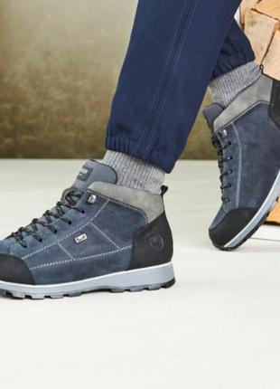 Мужские теплые зимние ботинки rieker 44-45 размер