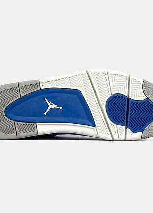 Кроссовки nike air jordan 4 retro golf military blue9 фото