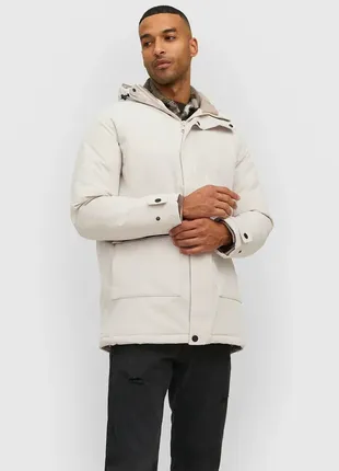 Куртка парка jack &amp;jones tiko white