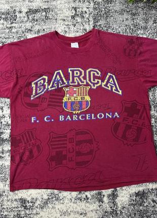 Футболка f.c. barcelona barca vintage