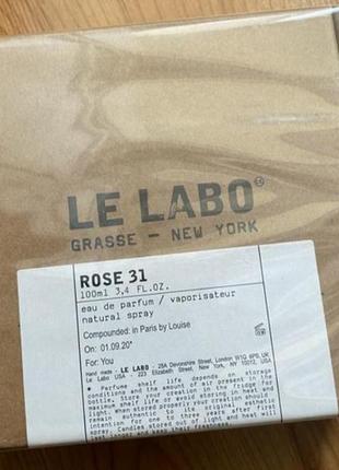 Le labo rose 31