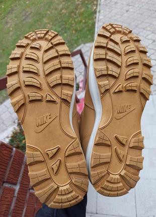 Шкіряні черевики nike manoa leather454350-7009 фото