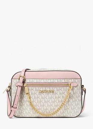 Сумочка michael kors jet set logo crossbody bag