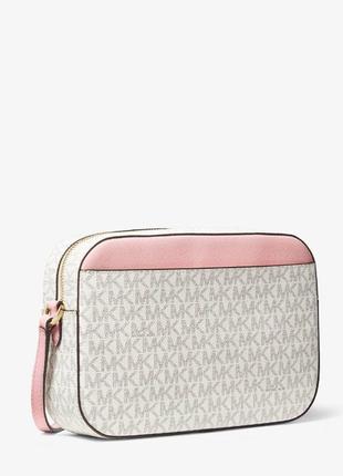 Сумочка michael kors jet set logo crossbody bag4 фото