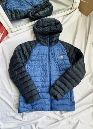 Мікропуховик the north face 1996 nuptse jacket blue