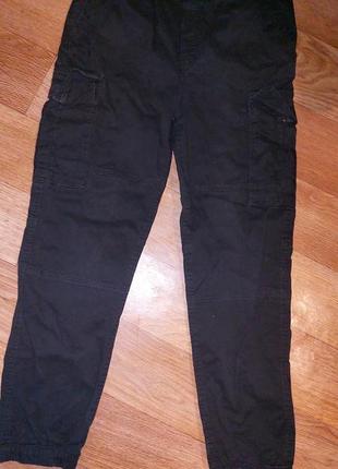Джинсовые брюки для подростка с карманами! рост 164