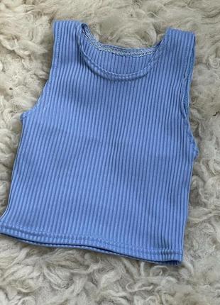 Топ голубий