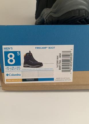 Зимові черевики columbia firecamp boot 41,5р4 фото