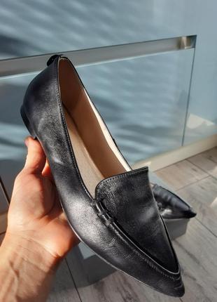 Туфли черные, 38 размер, фирмы "venezia"9 фото
