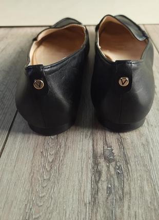 Туфли черные, 38 размер, фирмы "venezia"4 фото