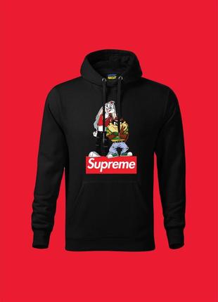 Худи youstyle bugs bunny supreme 1107 black