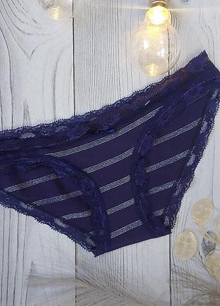 Трусы слипы с кружевом primark secret possessions, р.6/8 , xs