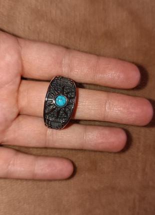 Кольцо перстень 21.5 р нержавеющая сталь с камнем солнце7 фото