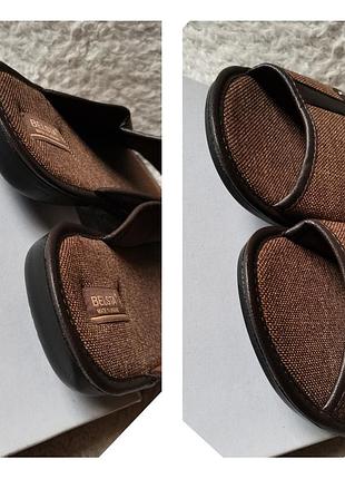 Мужские комнатные тапки belsta тапочки для дома мужские белста мужские открытые тапки лёгкие