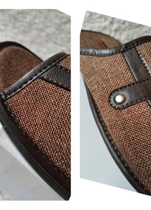 Мужские комнатные тапки belsta тапочки для дома мужские белста мужские открытые тапки лёгкие