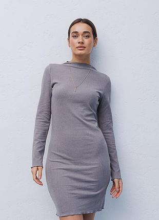 Акция теплое платье микрофлис