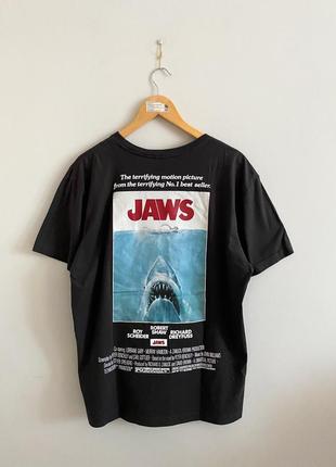 Крутая футболка h&m jaws , размер l