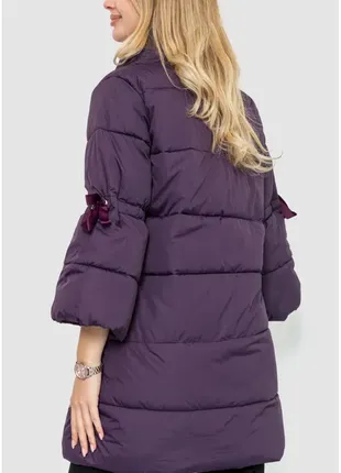 Куртка женская демисезонная, цвет фиолетовый, 235r7267 фото