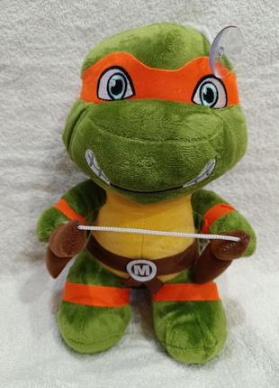 Мягкая игрушка черепашки ниндзя (рафаэль, донателло, леонардо, микеланджело) 25 см, ninja turtles5 фото
