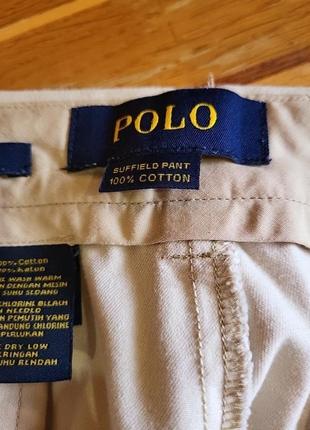 Оригинальные катоновые брюки штаны polo ralph lauren7 фото