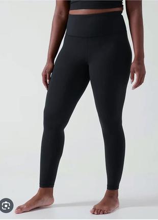 Леггинсы лосины лулулемон черные athleta lacoste nike gymshark adidas1 фото