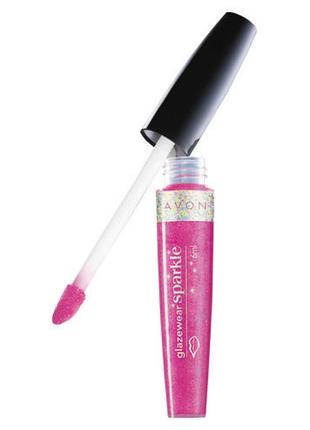 Блеск для губ avon сияние ametysht 6мл малиновый