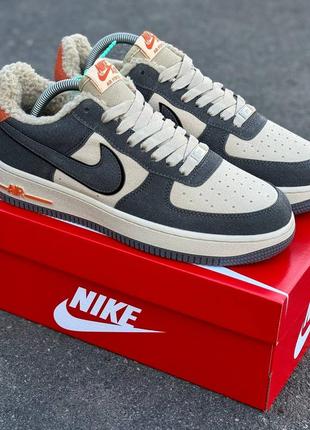 Шикарные зимние кроссовки  "nike air force 1 low winter"